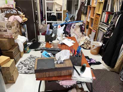 定期的に掃除をしてほしい BEFORE